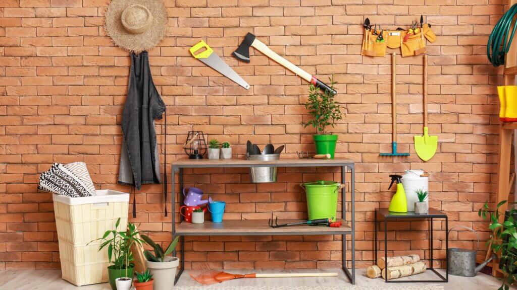 Shed for Organizing Tools