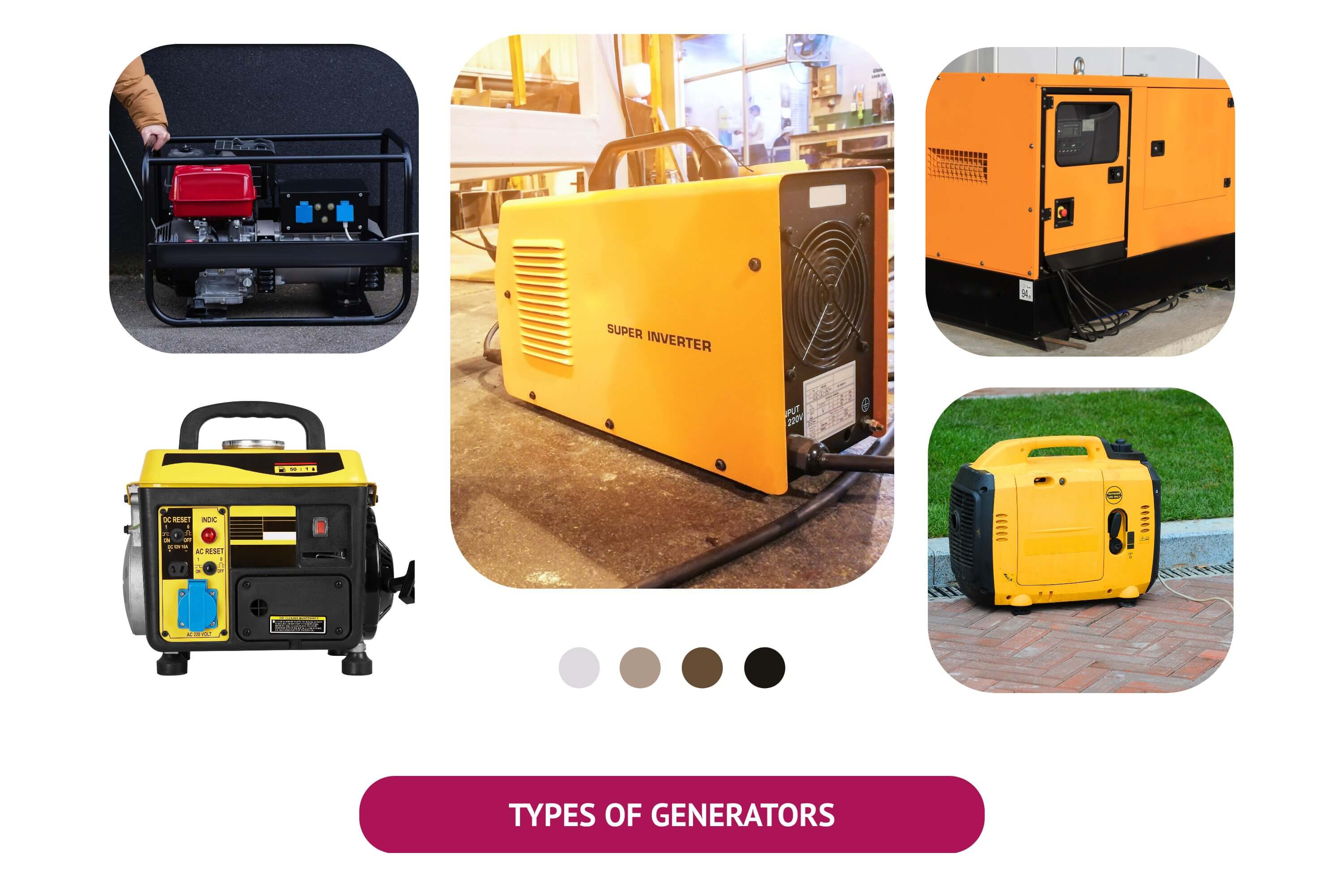 Different Types of Generators