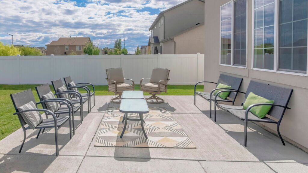 Consider incorporating outdoor rugs into your decor.