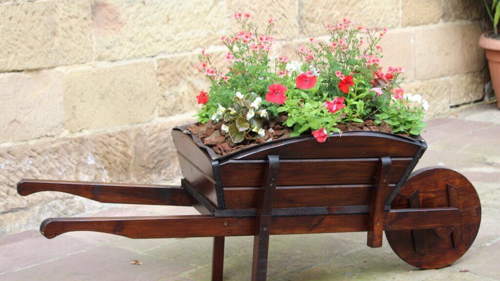Wheelbarrow Planters Are Wonderful