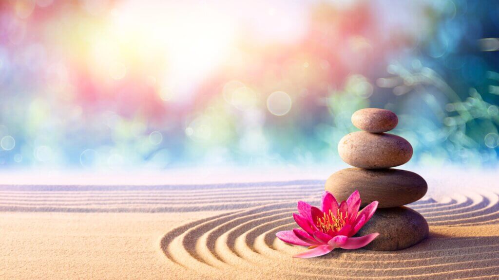 Create a sand garden with a zen vibe.