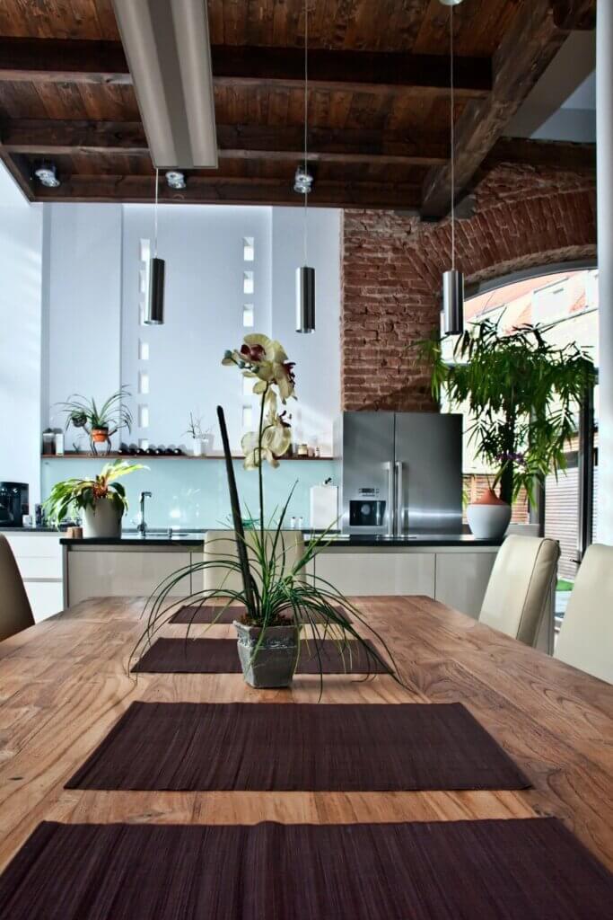 Discover exciting and innovative ideas for transforming your kitchen into a breathtaking contemporary masterpiece with the timeless charm of rustic wood.