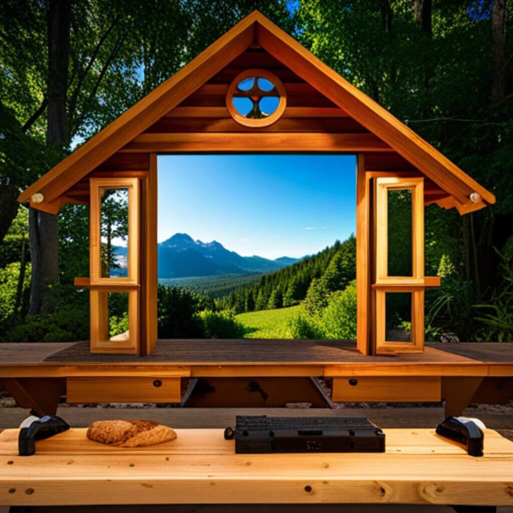 diy projects with wood logs