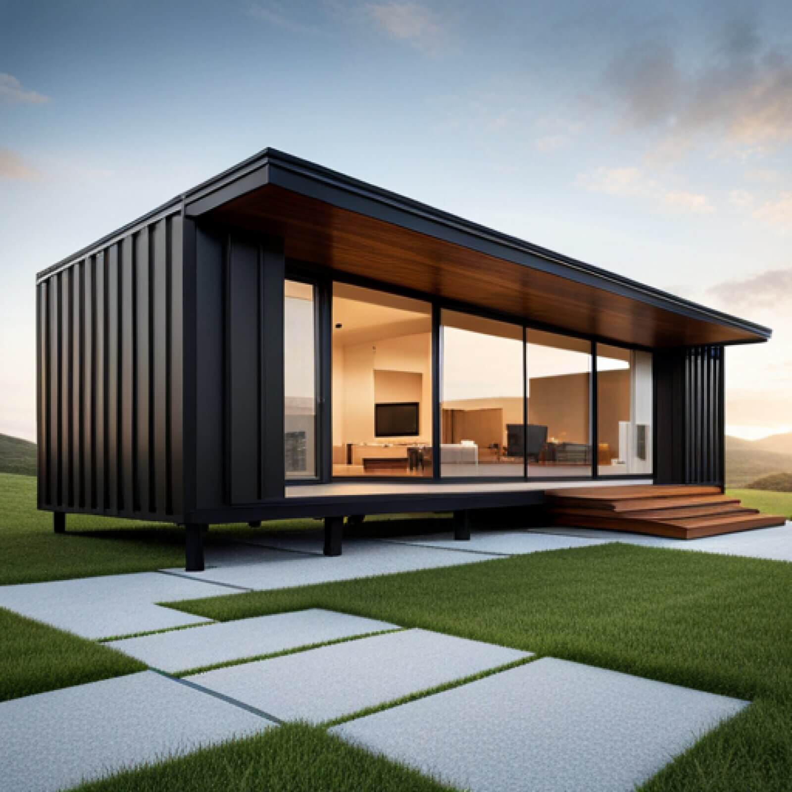 Houses made of modular metal components can offer a range of design possibilities, durability, and efficiency.