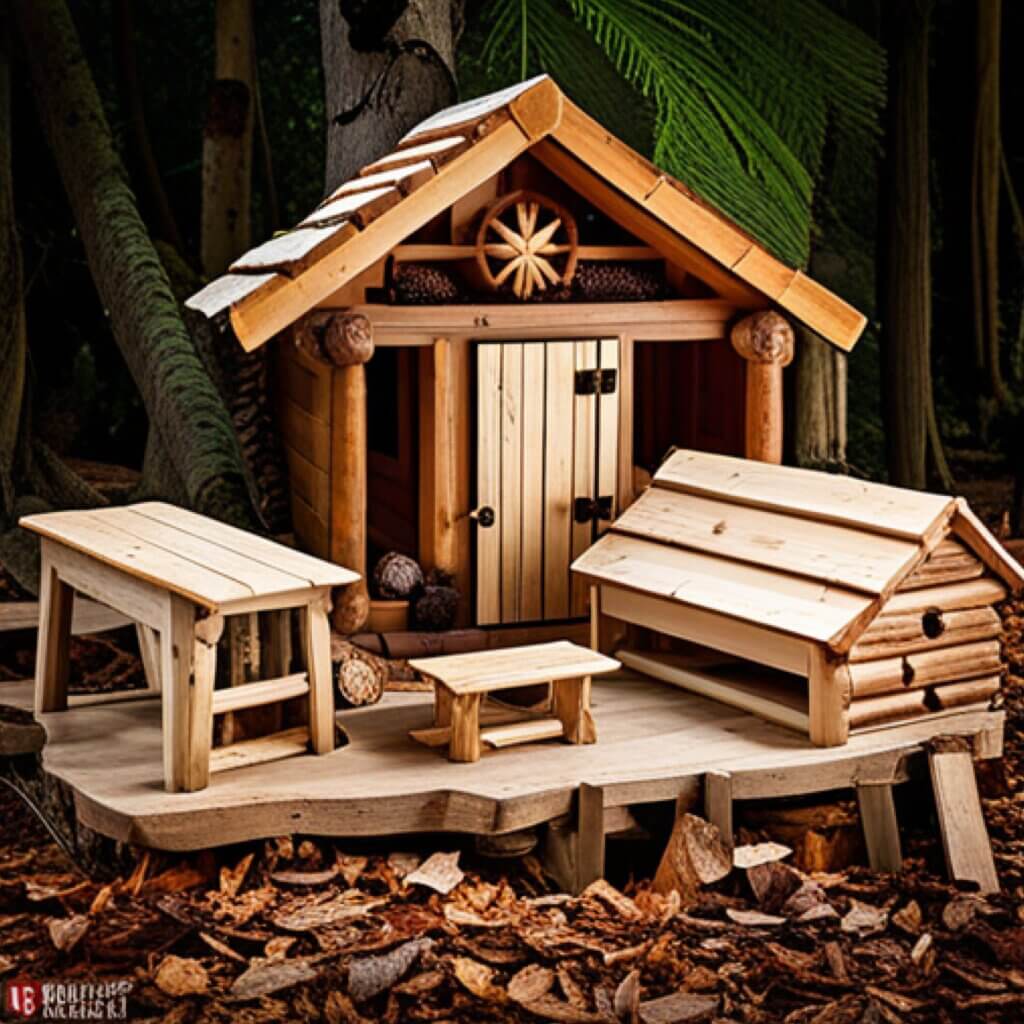 wood projects from logs