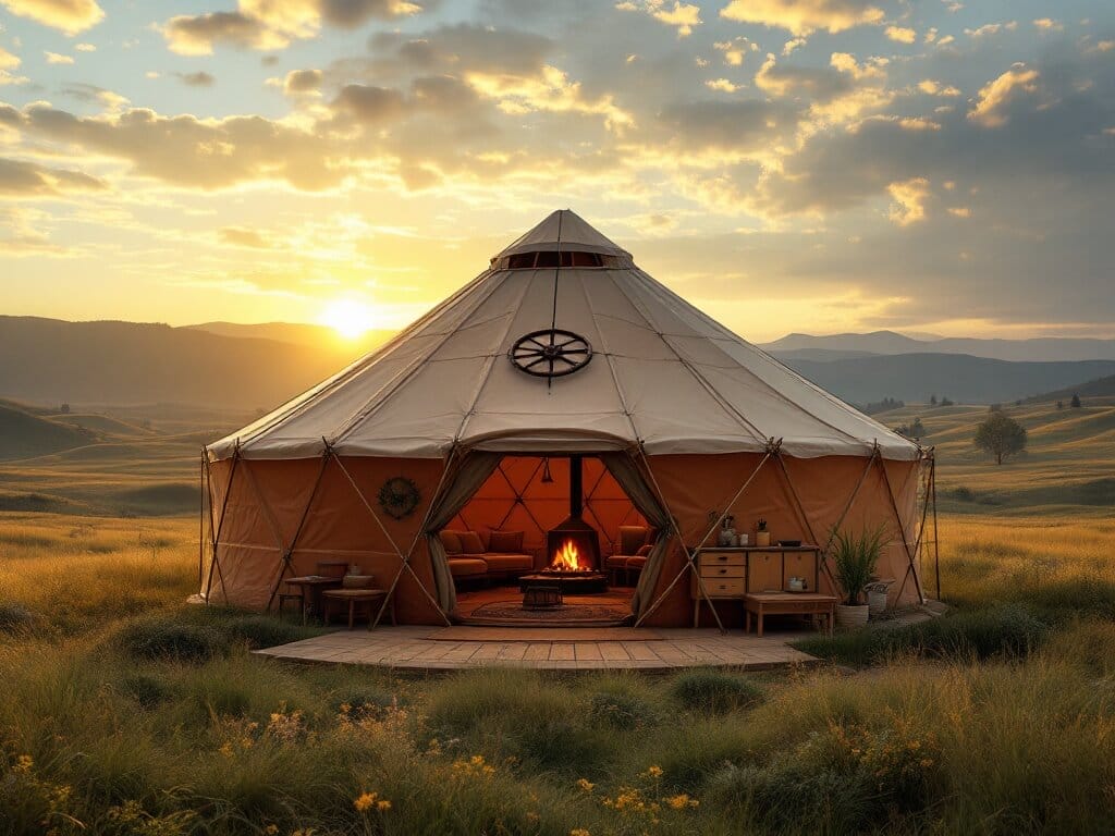 How to Live in a Yurt Year-Round