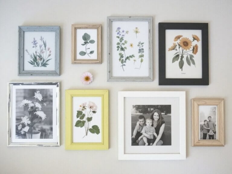 DIY Home Decor Hacks: 10 Easy DIY Projects to Refresh Your Home frames for pictures