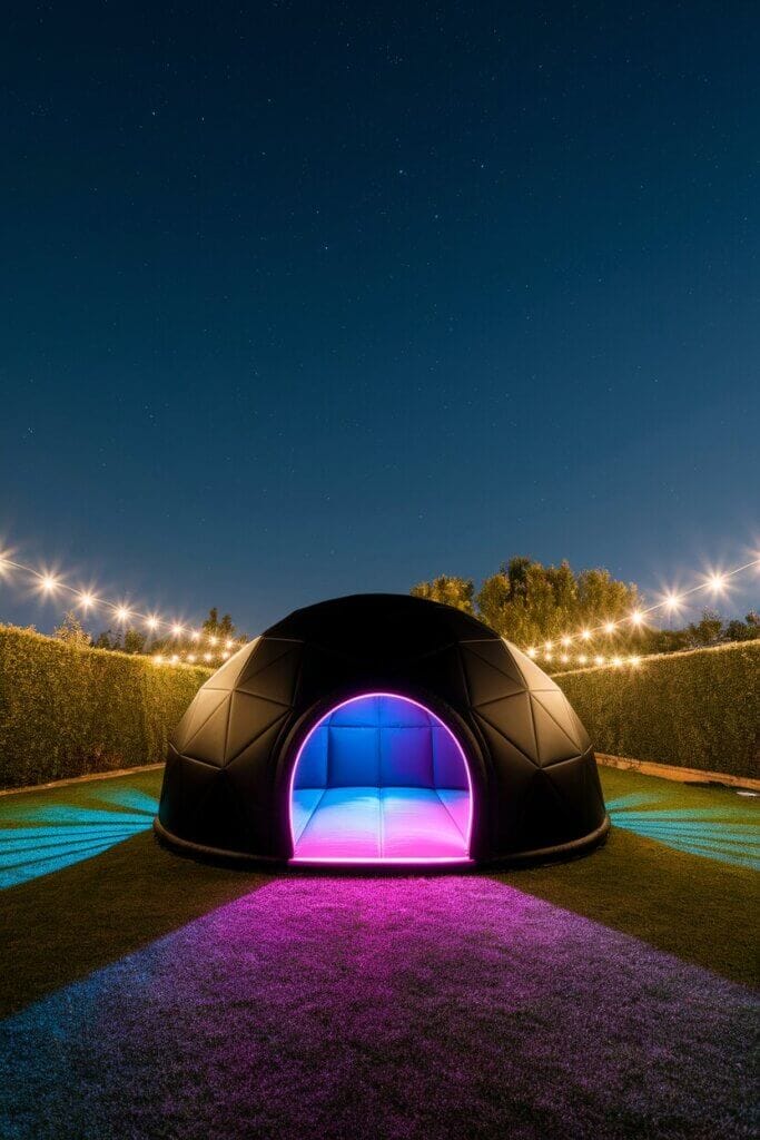 Choose a Black Inflatable Igloo Dome Tent For You