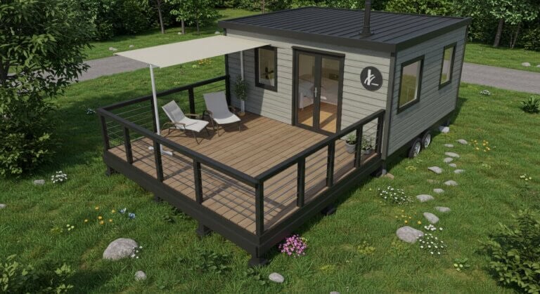 How to Build a Foldable Outdoor Deck for Portable Homes? Foldable Outdoor Deck for Portable Homes