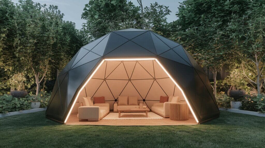 Inflatable Igloo Dome Design
