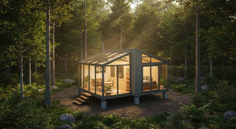 9 Luxury Prefab Homes That Cost Less Than You Think prefab house glass