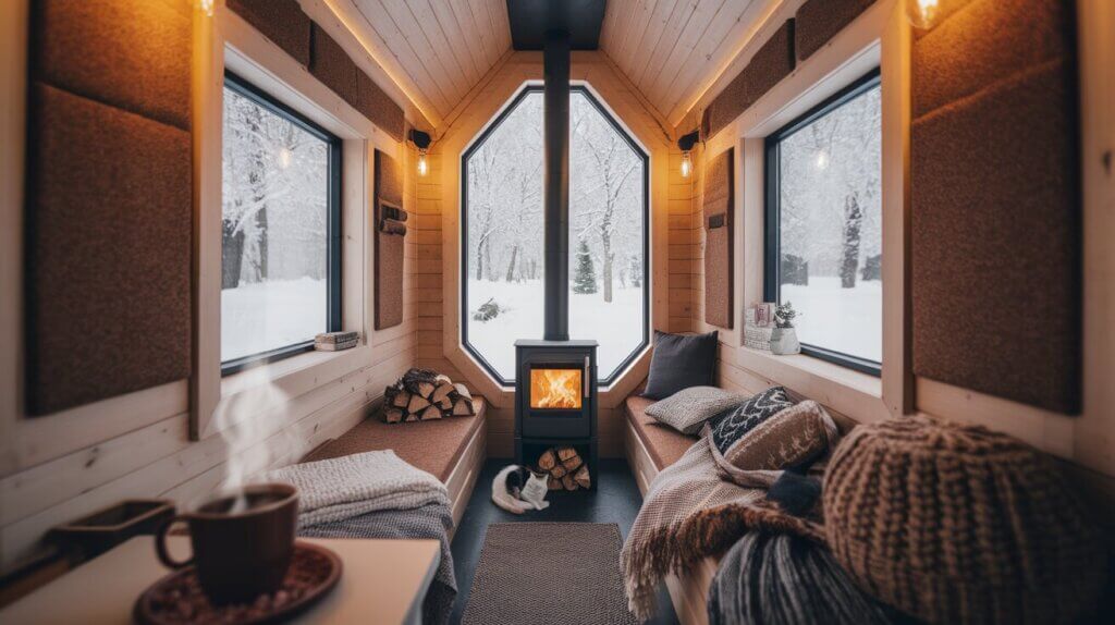 tiny home winter