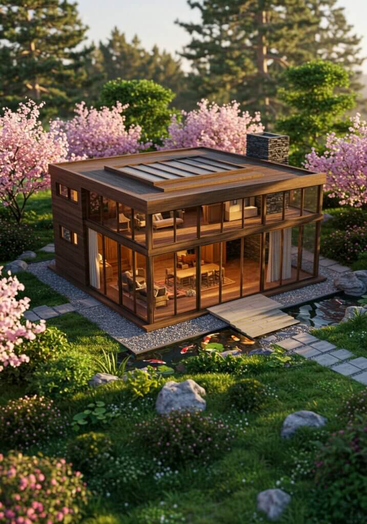 Chic Tiny Mansion: A Marvel in Minimalism