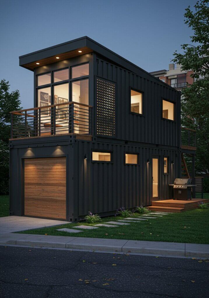 13_Shipping Container Tiny House in Raleigh, NC