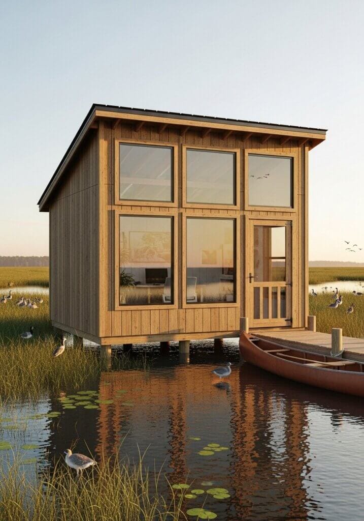 13_Wetland Wildlife Office Shed