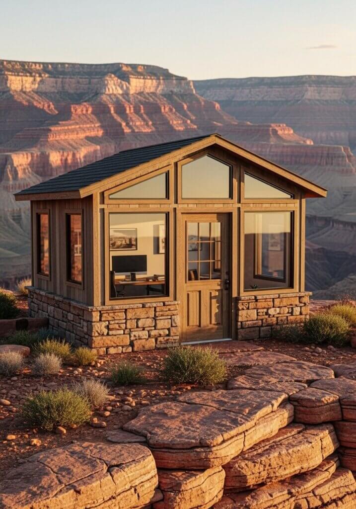 14_Canyon Edge Office Shed