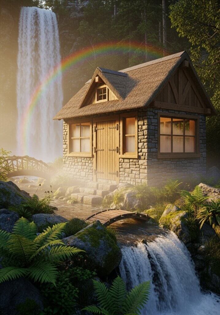 17_Waterfall Haven Office Shed