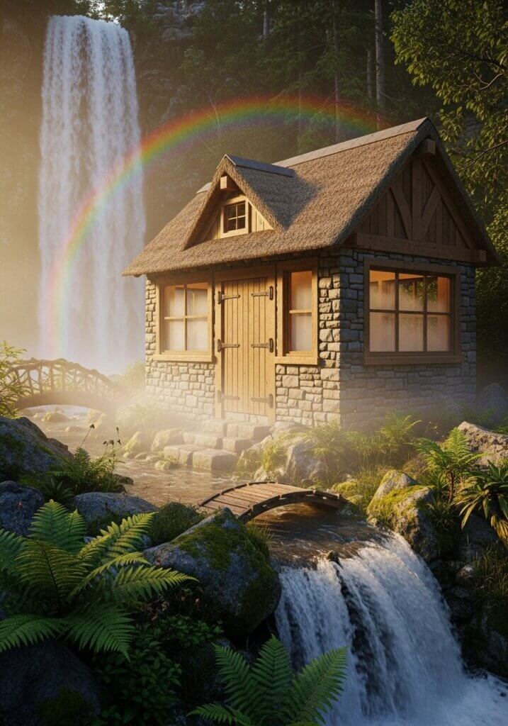 17_Waterfall Haven Office Shed