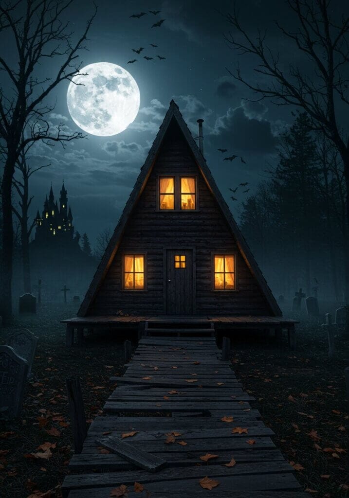 Abandoned Tiny House in the Woods