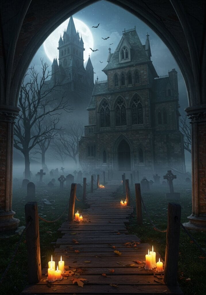 Decaying Victorian Mansion