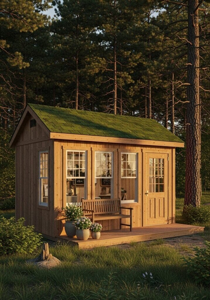 1_Forest Retreat Office Shed