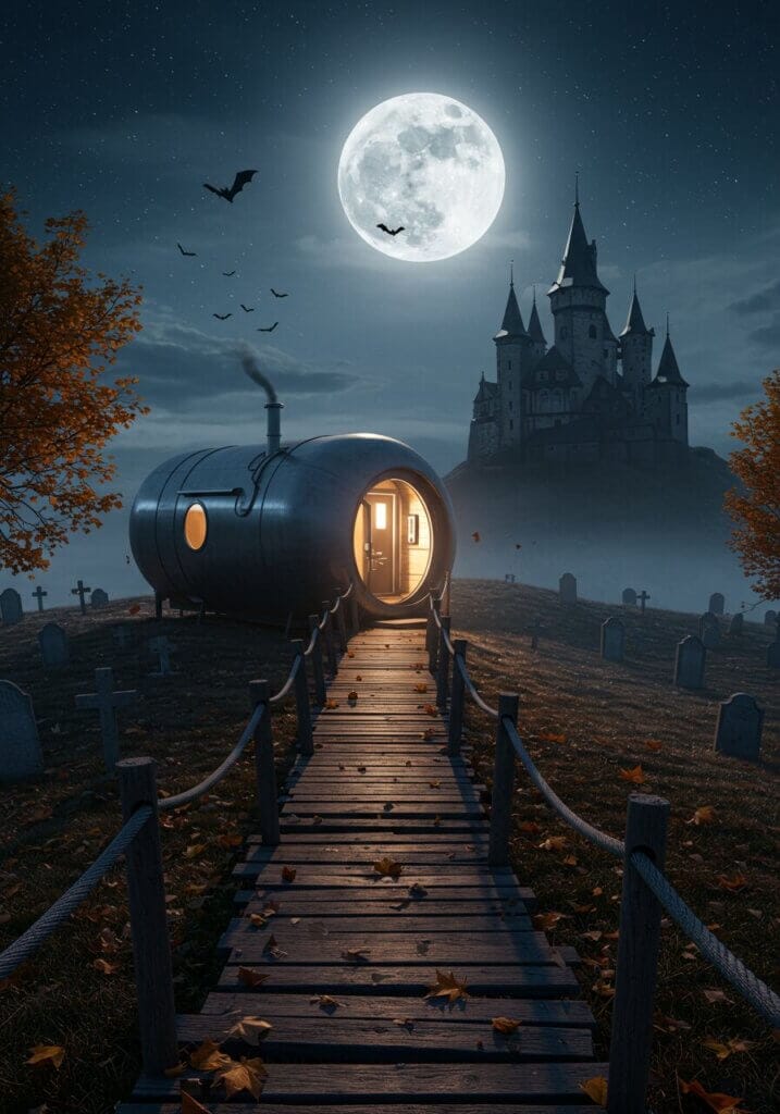 Isolated Capsule House