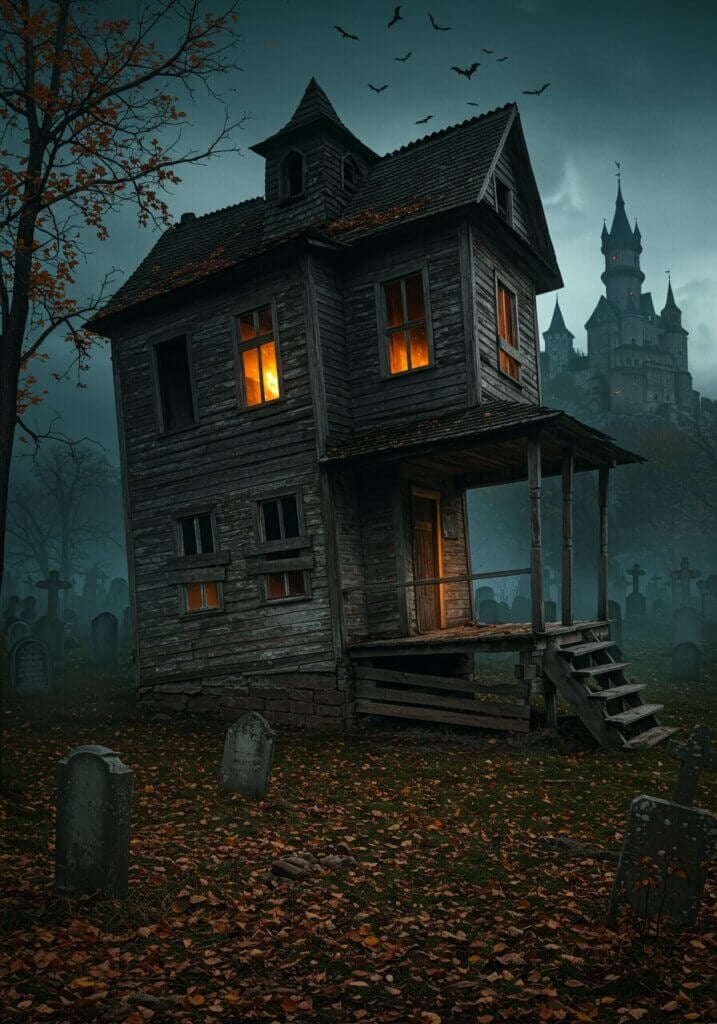 Crooked Wooden House