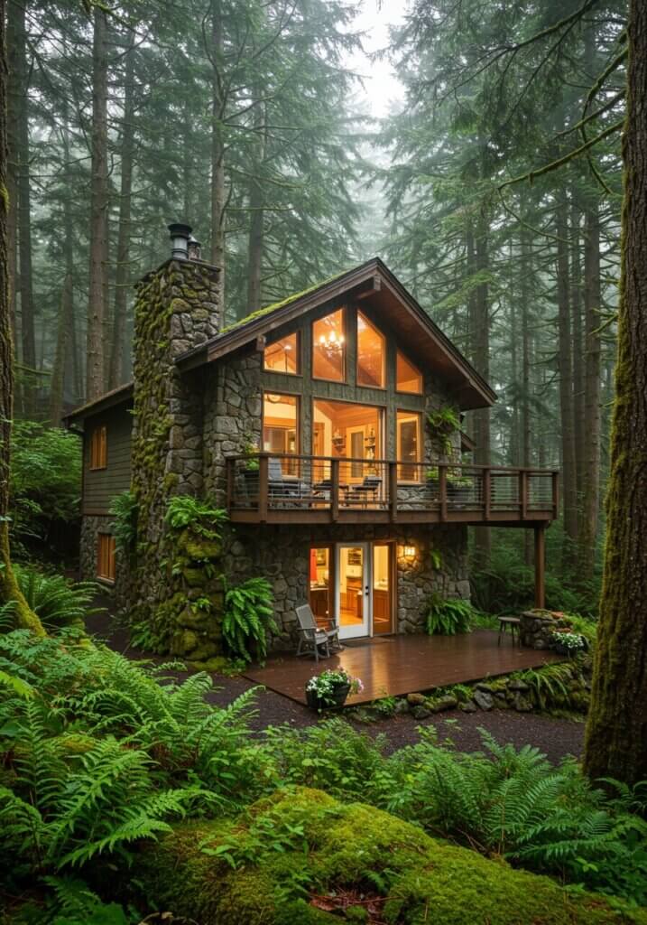 Luxury Tiny Home Nestled in the Woods