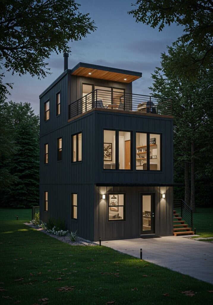 34_Industrial Tiny House in Chicago Suburbs, IL