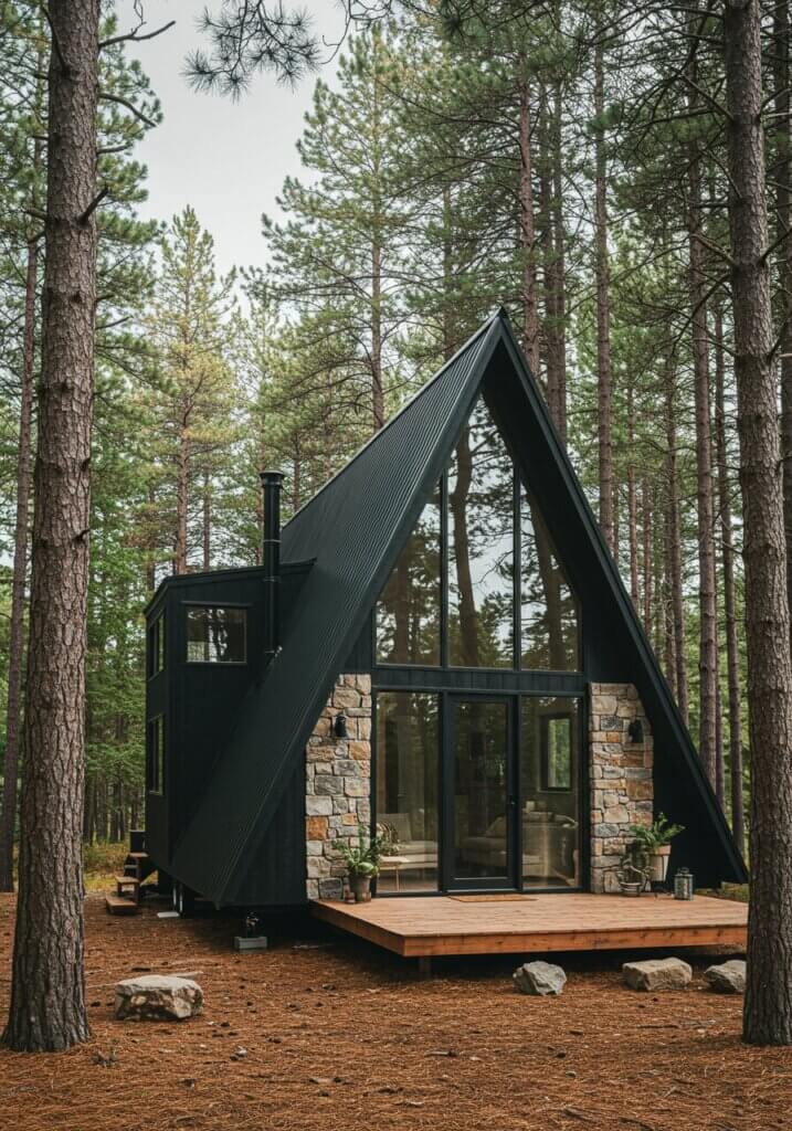 Luxury Tiny House in a Forest Wonderland