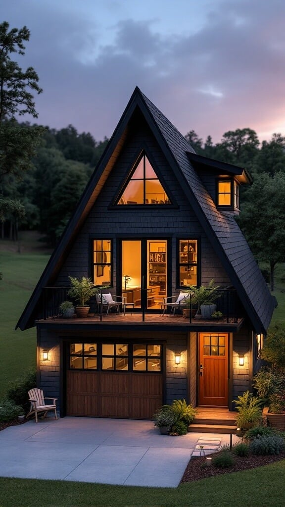 41_A-frame Tiny House in Greenville, SC