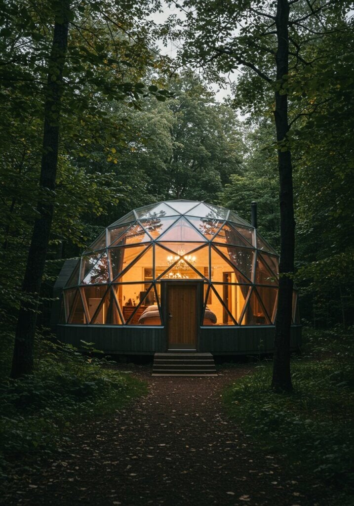 Dome Cabin in the Woods