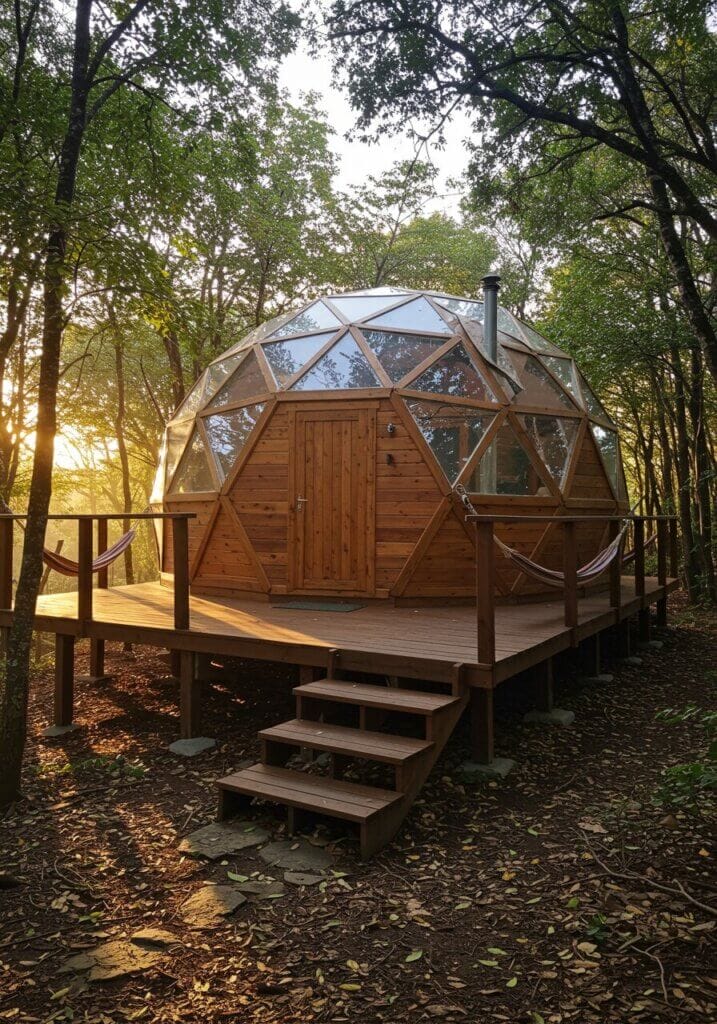 Charming Dome Cabin Nestled in Nature