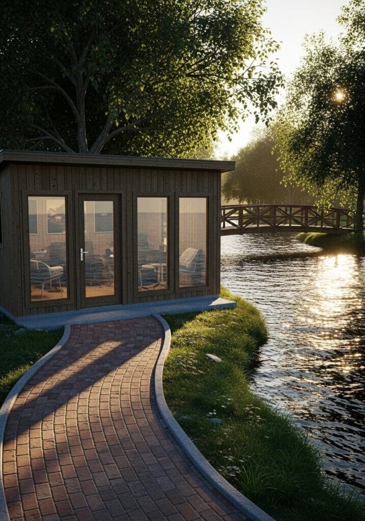 6_Riverside Reflection Office Shed