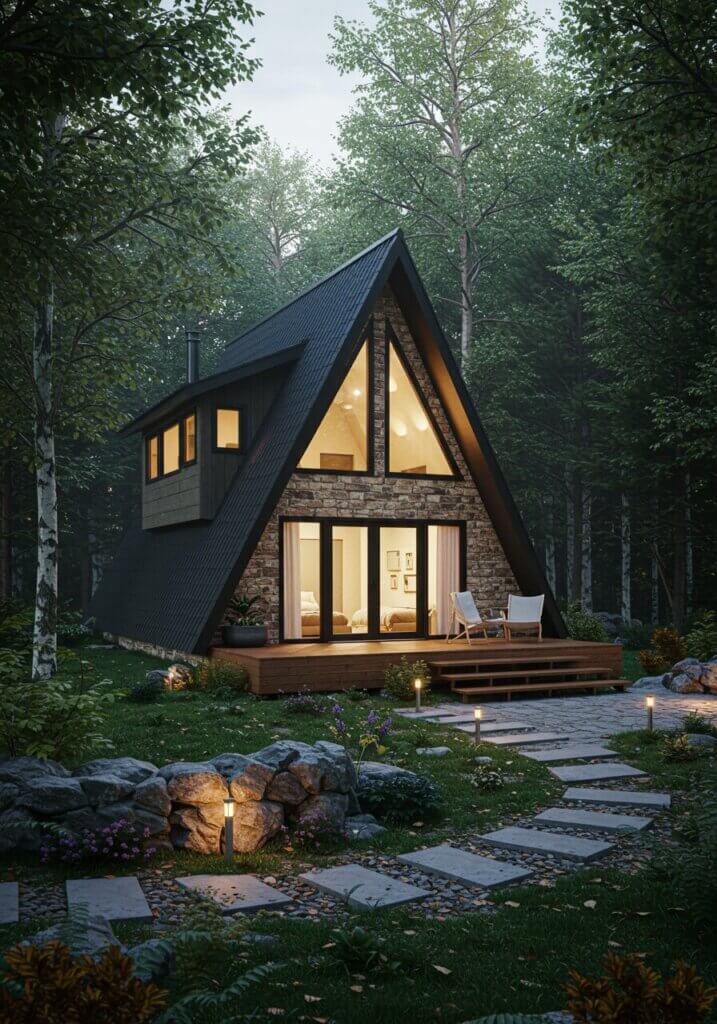 Chic Forest Retreat: The Ultimate Tiny House Dream