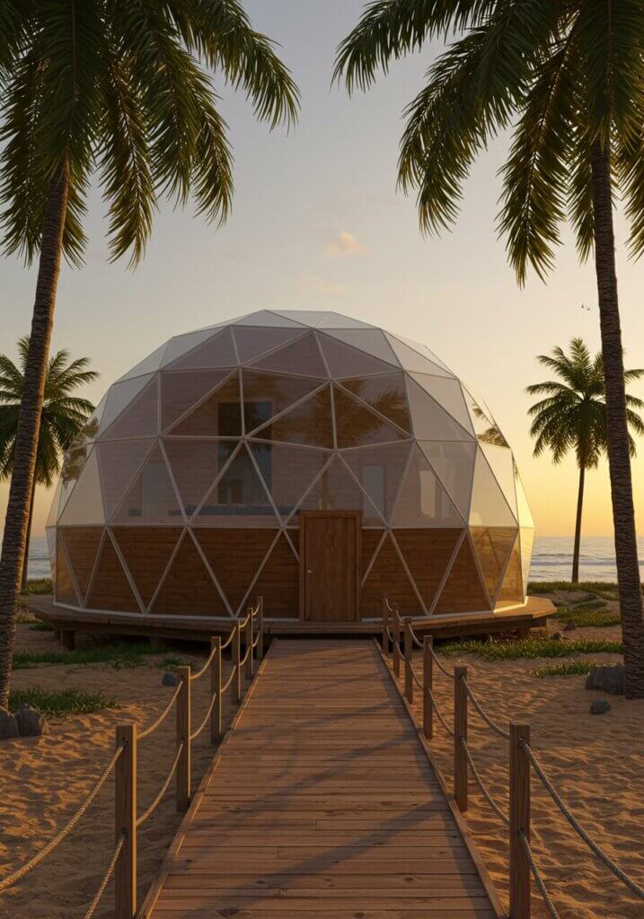 Geometric Marvel on the Beach