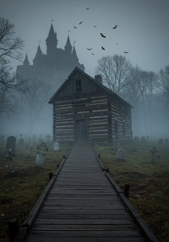 Haunted Log Cabin