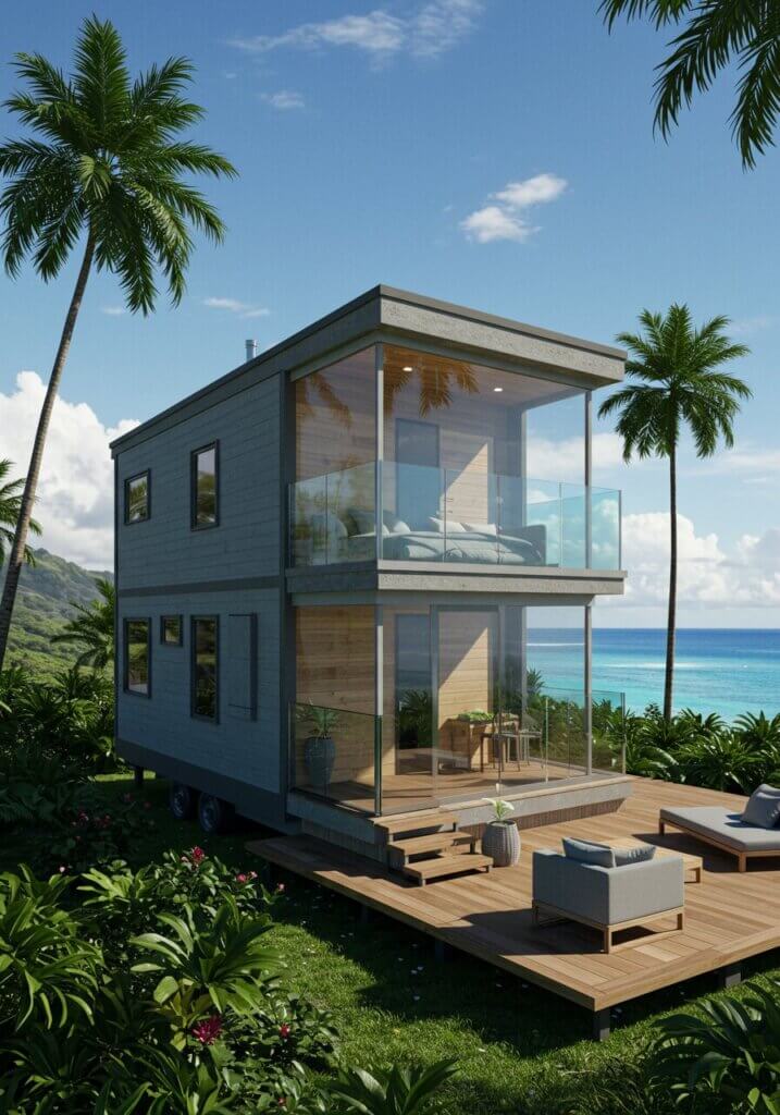 Modern Marvel Amidst Nature