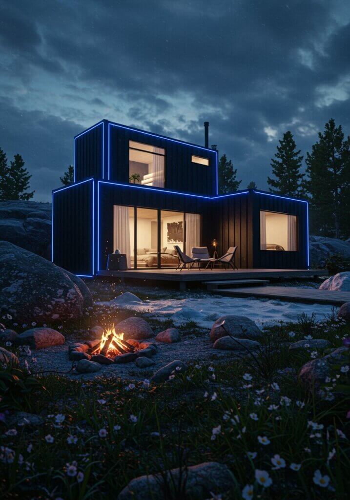 Tundra Beacon: Futuristic Nest