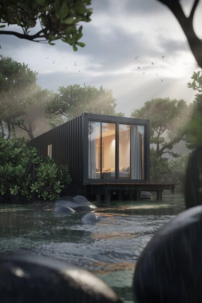 Riverside Repose: Cozy Cabin