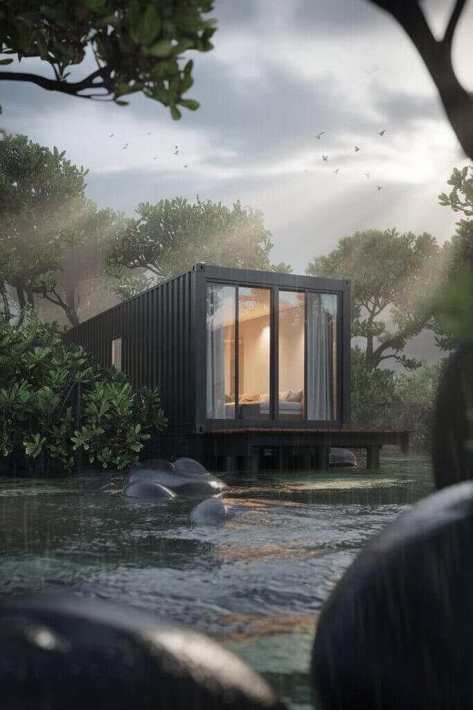 Riverside Repose: Cozy Cabin