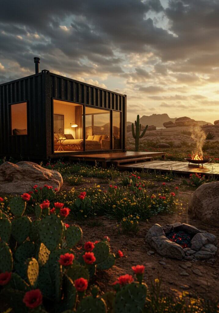 Desert Mirage: Tiny Oasis