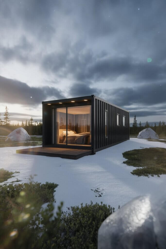 Tundra Tranquility: Arctic Haven