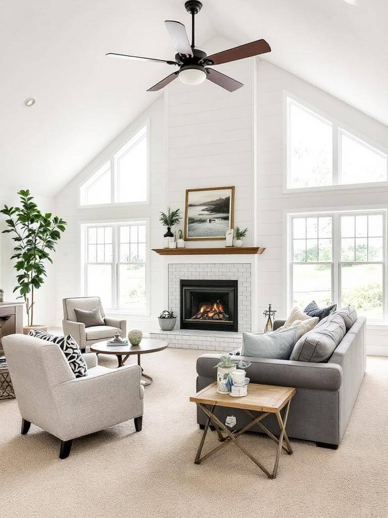 13. Columbus Vaulted Ceiling Farmhouse Hub