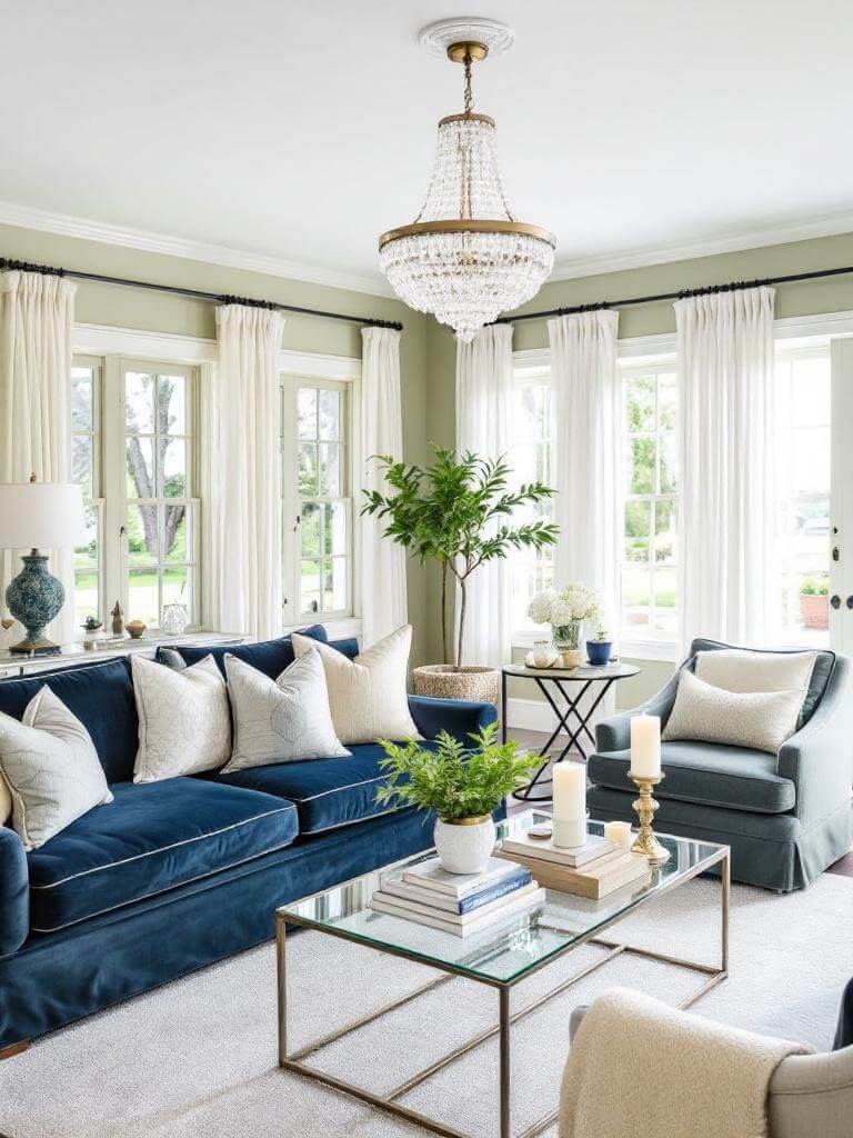 3. Elegant Jacksonville Farmhouse Cottage Lounge