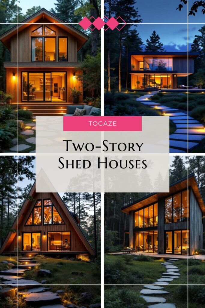 Discover 20 Space-Savvy Tiny Shed Houses Two-Story Shed Houses