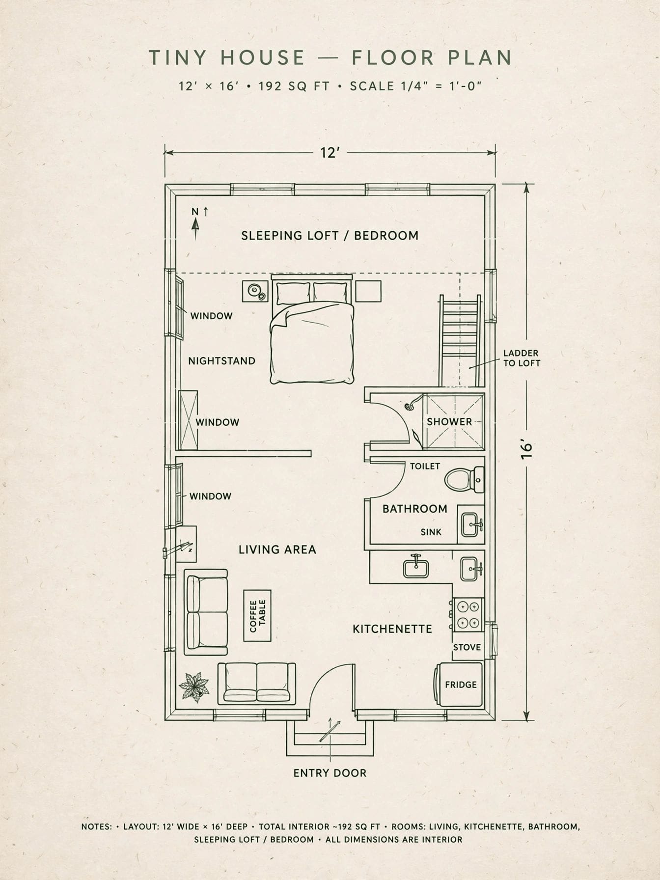 12x16 house plans