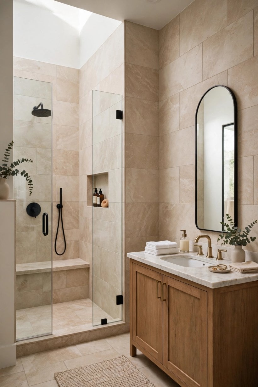 12x24 bathroom tile layout