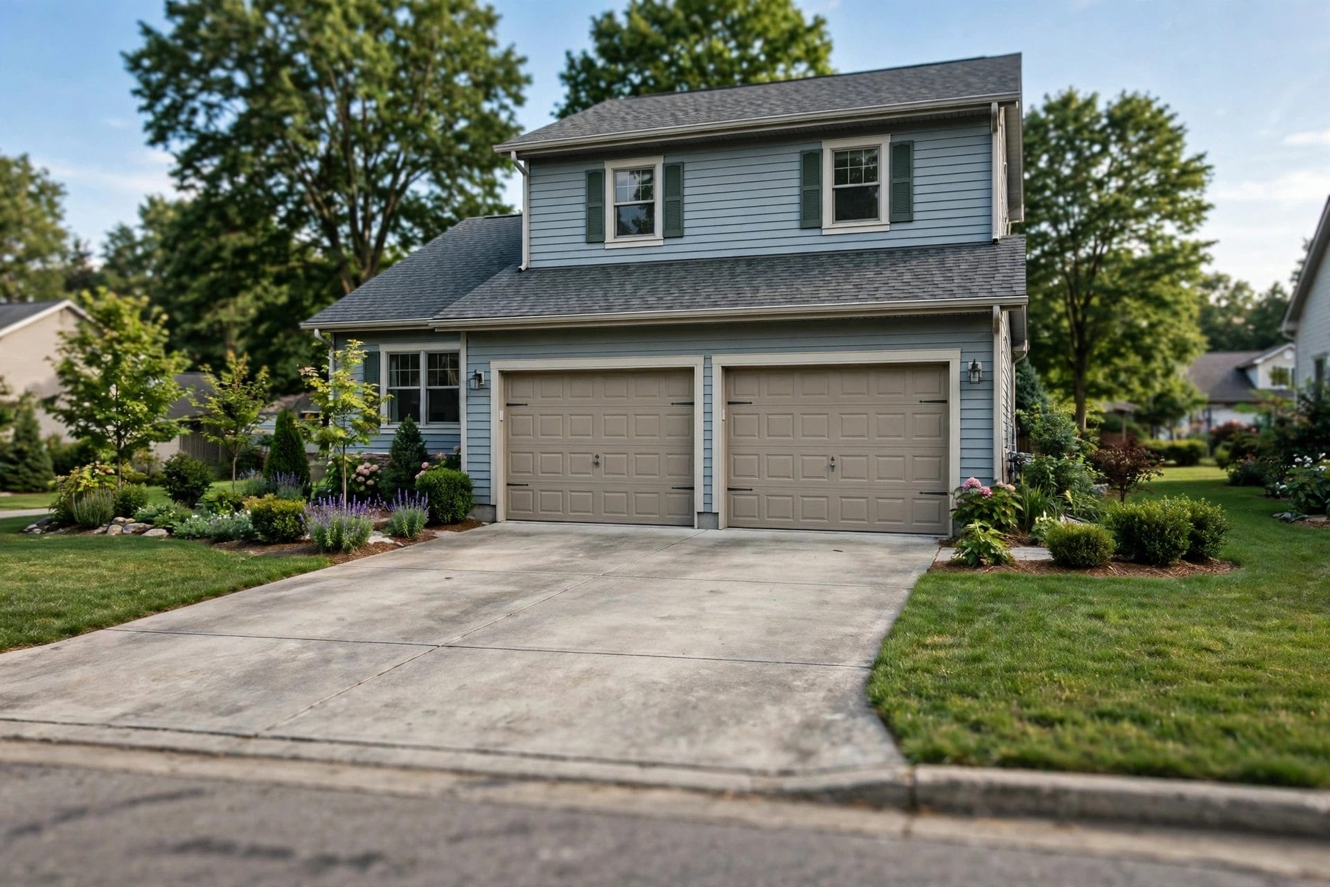 2 car garage dimensions: measuring the width of a garage bay