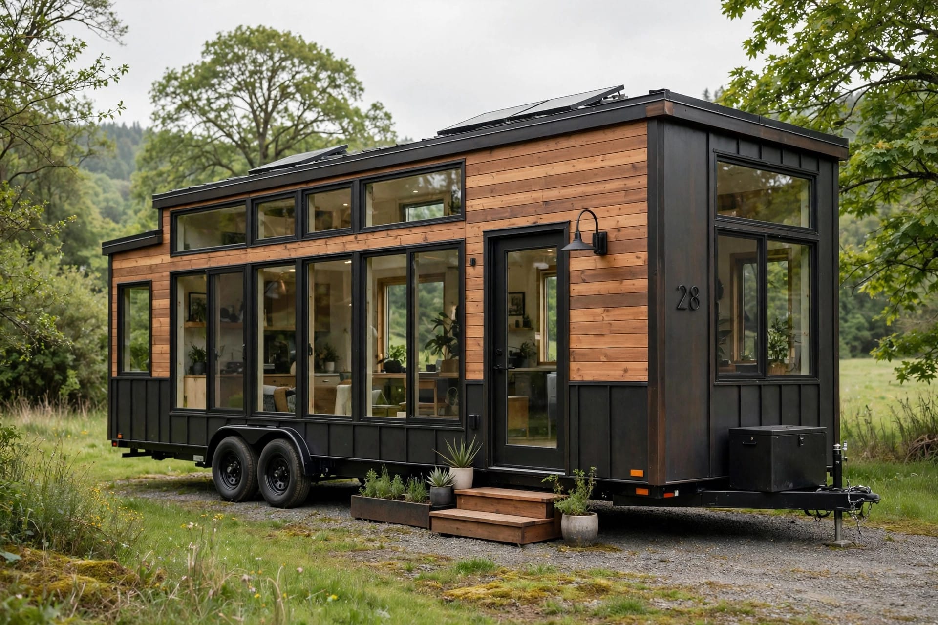 8x28 tiny house floor plans